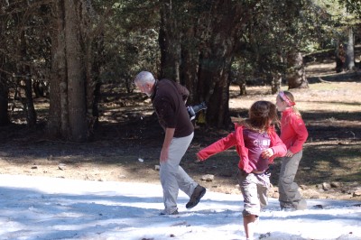 Snow ball fights in North Africa