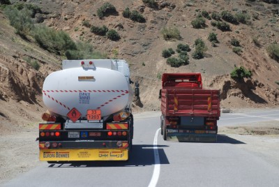 Hairy Moroccan driving!