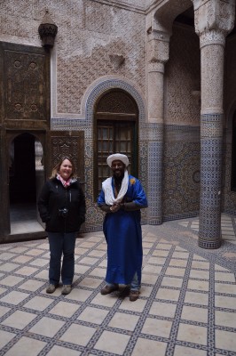 Inside the Telouet Kasbah