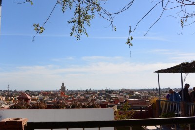 The view from the cafe at Maison de la Photographie