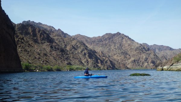 Kayaking on the Colorado