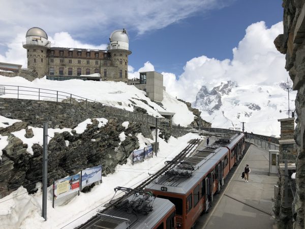 View from the Gornergrat station