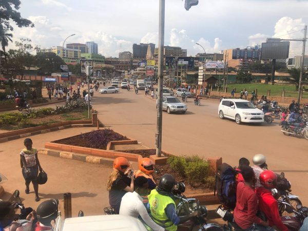 Kampala is chaotic